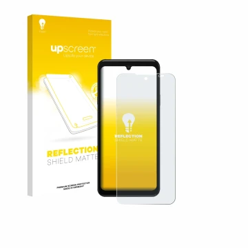 Vorderseite einer Produktverpackung mit dem Markenlogo upscreen. Daneben ist das Gerät Sunmi L3 mit dem zugehörigen Displaysch