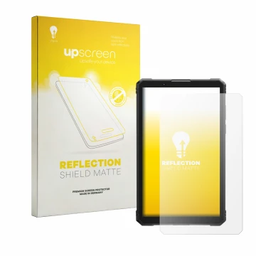 Vorderseite einer Produktverpackung mit dem Markenlogo upscreen. Daneben ist das Gerät Hotwav R11 Pro mit dem zugehörigen Disp