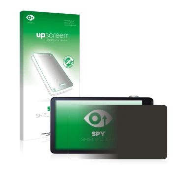 Vorderseite einer Produktverpackung mit dem Markenlogo upscreen. Daneben ist das Gerät Samsung Galaxy Camera EK-GC100 mit dem 