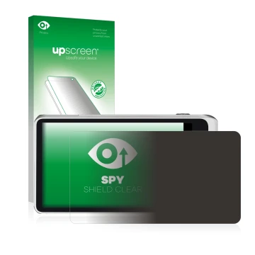 Vorderseite einer Produktverpackung mit dem Markenlogo upscreen. Daneben ist das Gerät Samsung Galaxy Camera 2 EK-GC200 mit de