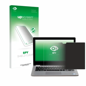Vorderseite einer Produktverpackung mit dem Markenlogo upscreen. Daneben ist das Gerät Dell Latitude 3310 2-in-1 mit dem zugeh
