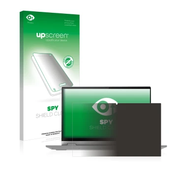 Vorderseite einer Produktverpackung mit dem Markenlogo upscreen. Daneben ist das Gerät Lenovo IdeaPad Flex 5i 14