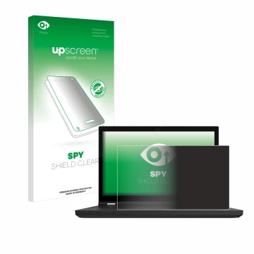 Vorderseite einer Produktverpackung mit dem Markenlogo upscreen. Daneben ist das Gerät Lenovo ThinkPad P15 Gen 2 mit dem zugeh