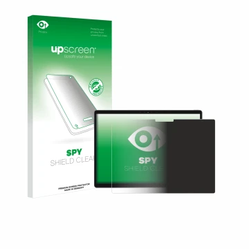 Vorderseite einer Produktverpackung mit dem Markenlogo upscreen. Daneben ist das Gerät Dell Latitude 7320 Detachable mit dem z