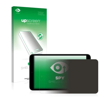 Vorderseite einer Produktverpackung mit dem Markenlogo upscreen. Daneben ist das Gerät Nokia T10 mit dem zugehörigen Displaysc