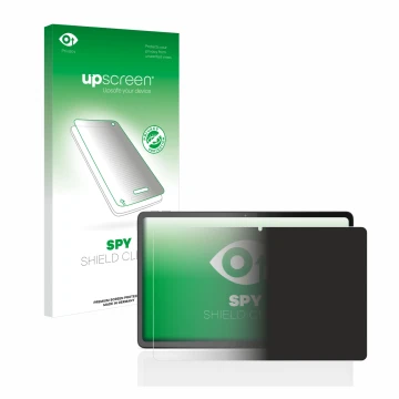 Vorderseite einer Produktverpackung mit dem Markenlogo upscreen. Daneben ist das Gerät Lenovo Tab P11 Gen 2 mit dem zugehörige