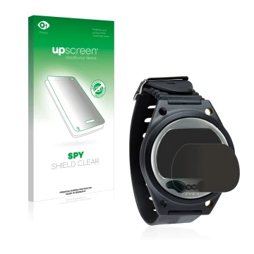 Vorderseite einer Produktverpackung mit dem Markenlogo upscreen. Daneben ist das Gerät SCUBAPRO Aladin Sport (Matrix) mit dem 