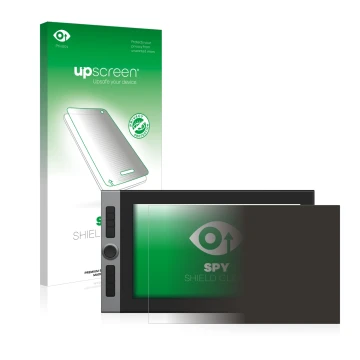 Vorderseite einer Produktverpackung mit dem Markenlogo upscreen. Daneben ist das Gerät XP-Pen Artist Pro 16 15.4