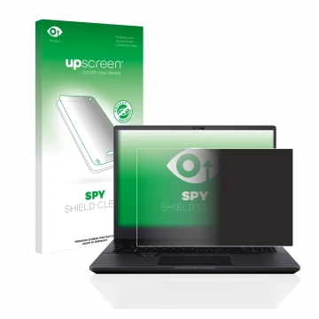 Vorderseite einer Produktverpackung mit dem Markenlogo upscreen. Daneben ist das Gerät ASUS ProArt StudioBook 16 OLED mit dem 