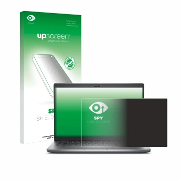 Vorderseite einer Produktverpackung mit dem Markenlogo upscreen. Daneben ist das Gerät Dell Latitude 5430 Non-Touch mit dem zu