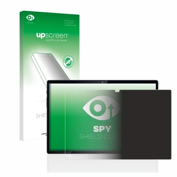 Vorderseite einer Produktverpackung mit dem Markenlogo upscreen. Daneben ist das Gerät Mediacom SmartPad Azimut 3 Lite 4G mit 