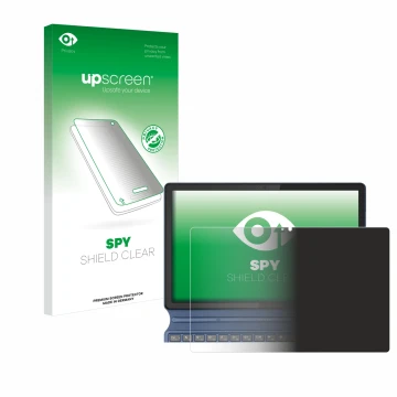 Vorderseite einer Produktverpackung mit dem Markenlogo upscreen. Daneben ist das Gerät Lenovo IdeaPad Duet 3i Gen 8 11