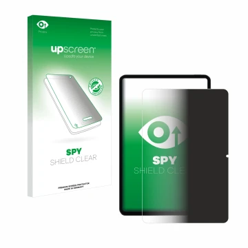 Vorderseite einer Produktverpackung mit dem Markenlogo upscreen. Daneben ist das Gerät Xiaomi Pad 6 mit dem zugehörigen Displa