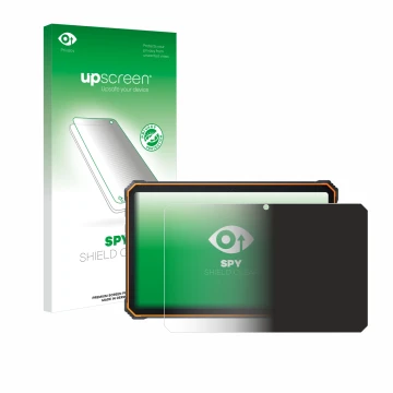 Vorderseite einer Produktverpackung mit dem Markenlogo upscreen. Daneben ist das Gerät Blackview Active 8 Pro 10.36