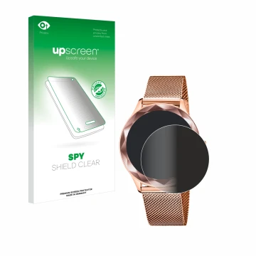 Vorderseite einer Produktverpackung mit dem Markenlogo upscreen. Daneben ist das Gerät Lotus SMARTIME 50036/1 mit dem zugehöri