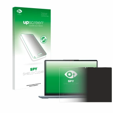 Vorderseite einer Produktverpackung mit dem Markenlogo upscreen. Daneben ist das Gerät Lenovo IdeaPad Flex 5 14