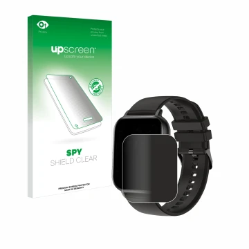 Vorderseite einer Produktverpackung mit dem Markenlogo upscreen. Daneben ist das Gerät AcclaFit KM13 1.83