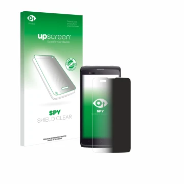 Vorderseite einer Produktverpackung mit dem Markenlogo upscreen. Daneben ist das Gerät Almex cruise.1 mit dem zugehörigen Disp