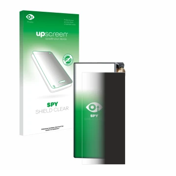 Vorderseite einer Produktverpackung mit dem Markenlogo upscreen. Daneben ist das Gerät Cayin N3-Ultra mit dem zugehörigen Disp