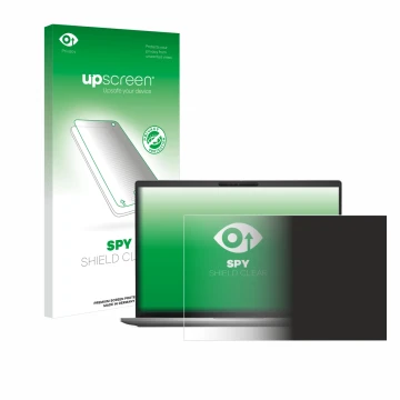 Vorderseite einer Produktverpackung mit dem Markenlogo upscreen. Daneben ist das Gerät Dell Latitude 7650 Laptop mit dem zugeh