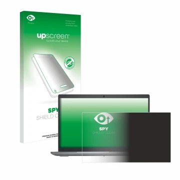 Vorderseite einer Produktverpackung mit dem Markenlogo upscreen. Daneben ist das Gerät Dell Precision 3590 Workstation mit dem