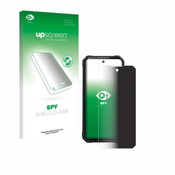 Vorderseite einer Produktverpackung mit dem Markenlogo upscreen. Daneben ist das Gerät iiiF150 B2 mit dem zugehörigen Displays