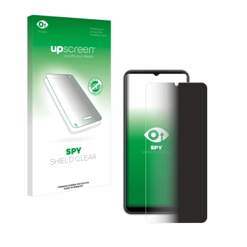 Vorderseite einer Produktverpackung mit dem Markenlogo upscreen. Daneben ist das Gerät Telekom T Phone 2 mit dem zugehörigen D