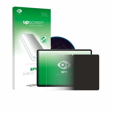 Vorderseite einer Produktverpackung mit dem Markenlogo upscreen. Daneben ist das Gerät Huawei MatePad 11.5