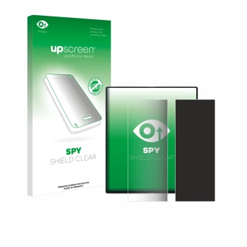 Vorderseite einer Produktverpackung mit dem Markenlogo upscreen. Daneben ist das Gerät Samsung Galaxy Z Fold 6 5G (Inneres Dis