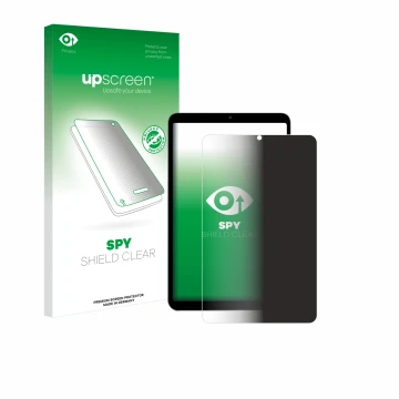 Vorderseite einer Produktverpackung mit dem Markenlogo upscreen. Daneben ist das Gerät Alldocube iPlay 60 Mini Pro mit dem zug