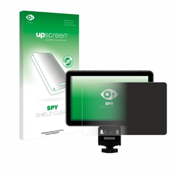 Vorderseite einer Produktverpackung mit dem Markenlogo upscreen. Daneben ist das Gerät Rollei Viltrox DC-X2 6