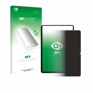 Vorderseite einer Produktverpackung mit dem Markenlogo upscreen. Daneben ist das Gerät Xiaomi Pad 7 mit dem zugehörigen Displa