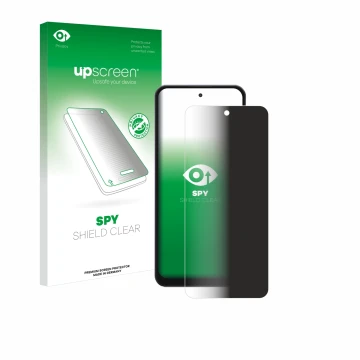Vorderseite einer Produktverpackung mit dem Markenlogo upscreen. Daneben ist das Gerät Hotwav Note 13 Max mit dem zugehörigen 