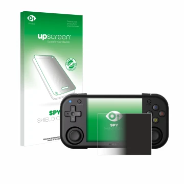 Vorderseite einer Produktverpackung mit dem Markenlogo upscreen. Daneben ist das Gerät Magicx Mini Zero 28 mit dem zugehörigen
