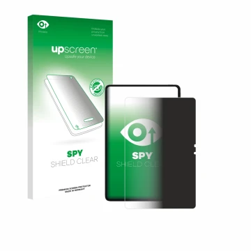 Vorderseite einer Produktverpackung mit dem Markenlogo upscreen. Daneben ist das Gerät Blackview MEGA 3 mit dem zugehörigen Di