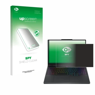 Vorderseite einer Produktverpackung mit dem Markenlogo upscreen. Daneben ist das Gerät Lenovo Legion 5i Gen 10 15