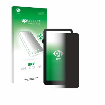 Vorderseite einer Produktverpackung mit dem Markenlogo upscreen. Daneben ist das Gerät DuRoBo Krono mit dem zugehörigen Displa