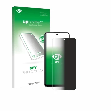 Vorderseite einer Produktverpackung mit dem Markenlogo upscreen. Daneben ist das Gerät Honor 400 Smart 4G mit dem zugehörigen 