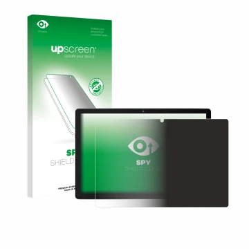 Vorderseite einer Produktverpackung mit dem Markenlogo upscreen. Daneben ist das Gerät Yicty MB1001 10.1