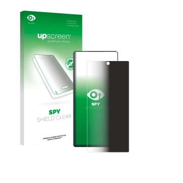 Vorderseite einer Produktverpackung mit dem Markenlogo upscreen. Daneben ist das Gerät ZTE Nubia Z80 Ultra mit dem zugehörigen