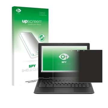 Vorderseite einer Produktverpackung mit dem Markenlogo upscreen. Daneben ist das Gerät HP Fortis Flip G1i 11