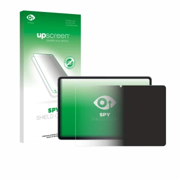 Vorderseite einer Produktverpackung mit dem Markenlogo upscreen. Daneben ist das Gerät Huawei MatePad 11.5