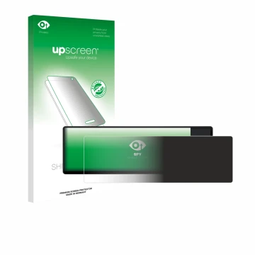 Vorderseite einer Produktverpackung mit dem Markenlogo upscreen. Daneben ist das Gerät Corsair Xeneon Edge 14.5