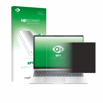 Vorderseite einer Produktverpackung mit dem Markenlogo upscreen. Daneben ist das Gerät HP EliteBook 8 G1i 16