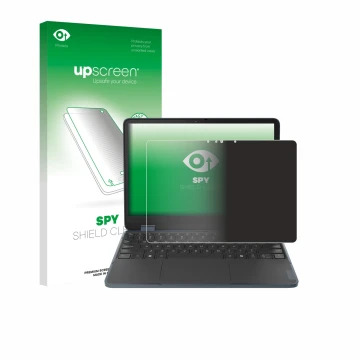 Vorderseite einer Produktverpackung mit dem Markenlogo upscreen. Daneben ist das Gerät Lenovo 500w 2-in-1 Gen 5 mit dem zugehö