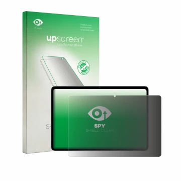 Vorderseite einer Produktverpackung mit dem Markenlogo upscreen. Daneben ist das Gerät Teclast P35 mit dem zugehörigen Display