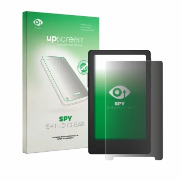 Vorderseite einer Produktverpackung mit dem Markenlogo upscreen. Daneben ist das Gerät Xteink X4 Classic (X4 V2) mit dem zugeh