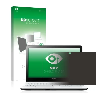 Vorderseite einer Produktverpackung mit dem Markenlogo upscreen. Daneben ist das Gerät Philips 24BDL4151T mit dem zugehörigen 