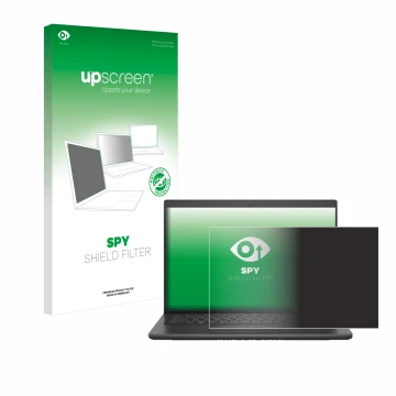 Vorderseite einer Produktverpackung mit dem Markenlogo upscreen. Daneben ist das Gerät Dell Latitude 3420 mit dem zugehörigen 