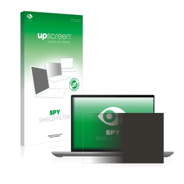 Vorderseite einer Produktverpackung mit dem Markenlogo upscreen. Daneben ist das Gerät Lenovo ThinkPad P14s Gen 3 mit dem zuge